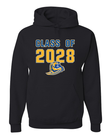 Jefferson Grizzlies Class of 2028 Men's Premium Hoodie