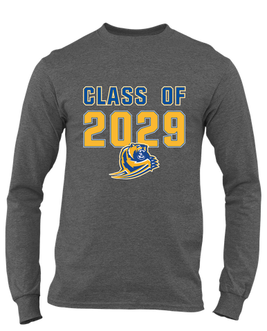 Jefferson Grizzlies Class of 2029 Men's Premium LS T-Shirt