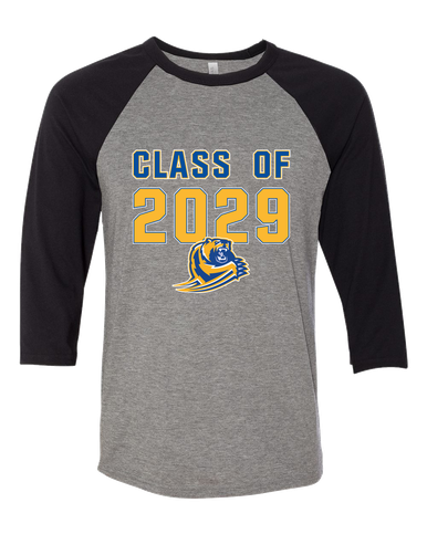 Jefferson Grizzlies Class of 2029 Women's Baseball T-Shirt