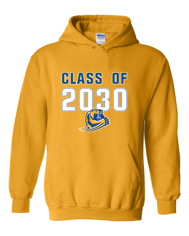 Jefferson Grizzlies Class of 2030 Men's Hoodie