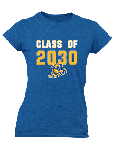 Jefferson Grizzlies Class of 2030 Women's Premium SS T-Shirt