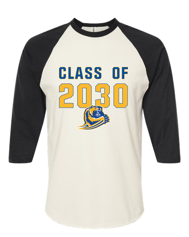 Jefferson Grizzlies Class of 2030 Women's Baseball T-Shirt