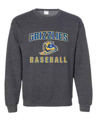 Jefferson Grizzlies Baseball #1 Men's Sweatshirt