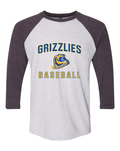 Jefferson Grizzlies Baseball #1 Women's Baseball T-Shirt