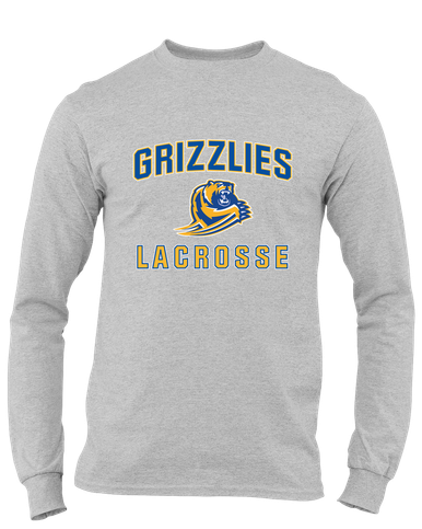 Jefferson Grizzlies Lacrosse Men's LS T-Shirt