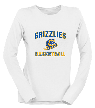 Jefferson Grizzlies Basketball #1 Women's Premium LS T-Shirt