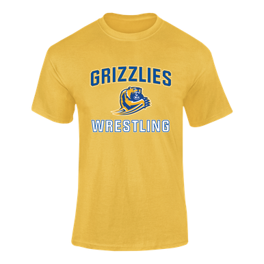 Jefferson Grizzlies Wrestling Men's SS T-Shirt