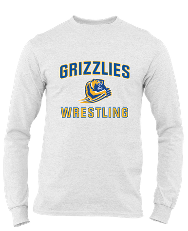 Jefferson Grizzlies Wrestling Men's Premium LS T-Shirt