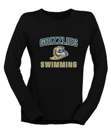 Jefferson Grizzlies Swimming Women's Premium LS T-Shirt
