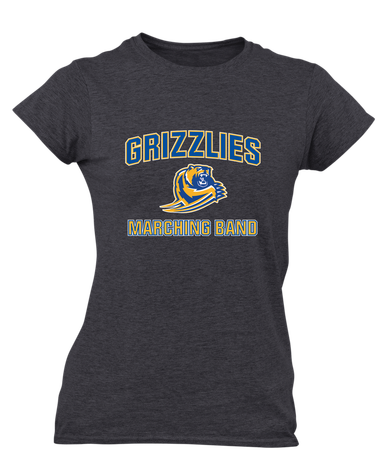Jefferson Grizzlies Marching Band Women's SS T-Shirt