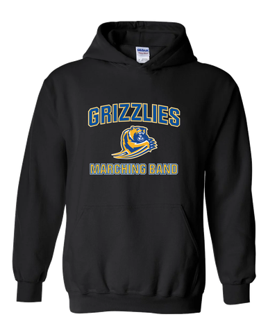 Jefferson Grizzlies Marching Band Men's Hoodie