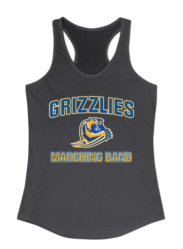 Jefferson Grizzlies Marching Band Women's Tank Top