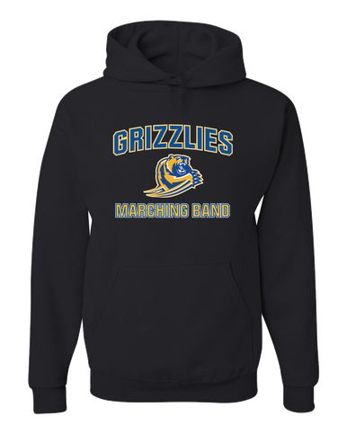 Jefferson Grizzlies Marching Band Men's Premium Hoodie