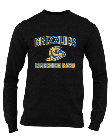 Jefferson Grizzlies Marching Band Men's Premium LS T-Shirt