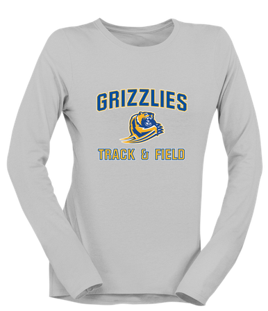 Jefferson Grizzlies Track & Field Women's LS T-Shirt