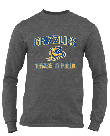 Jefferson Grizzlies Track & Field Men's LS T-Shirt