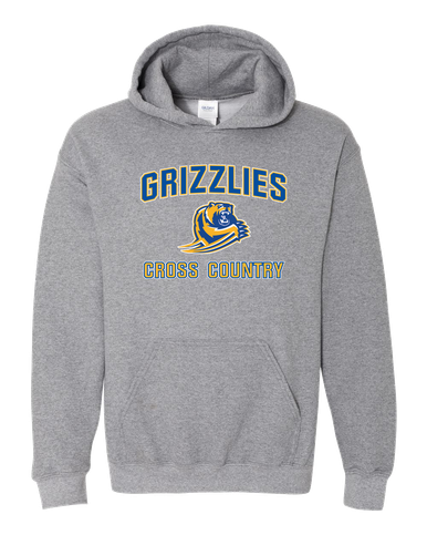 Jefferson Grizzlies Cross Country Men's Hoodie