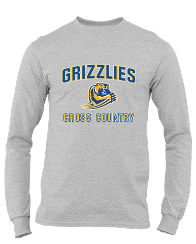Jefferson Grizzlies Cross Country Men's Premium LS T-Shirt