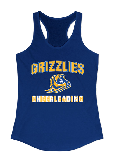 Jefferson Grizzlies Cheerleading Women's Tank Top
