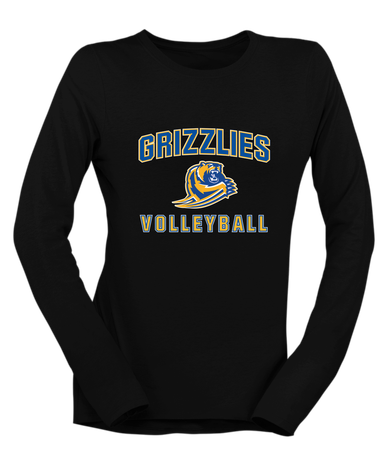 Jefferson Grizzlies Volleyball Women's Premium LS T-Shirt
