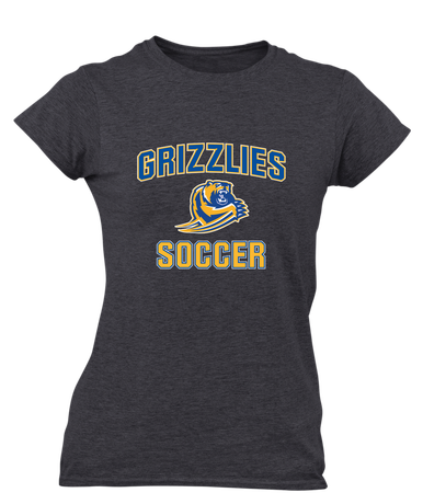 Jefferson Grizzlies Soccer #1 Women's SS T-Shirt