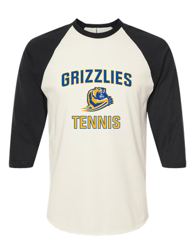 Jefferson Grizzlies Tennis Women's Baseball T-Shirt