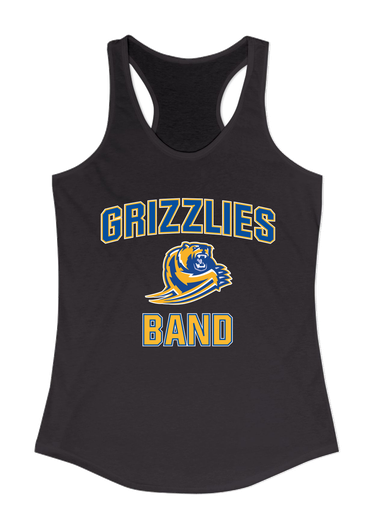 Jefferson Grizzlies Band # 1 Women's Tank Top