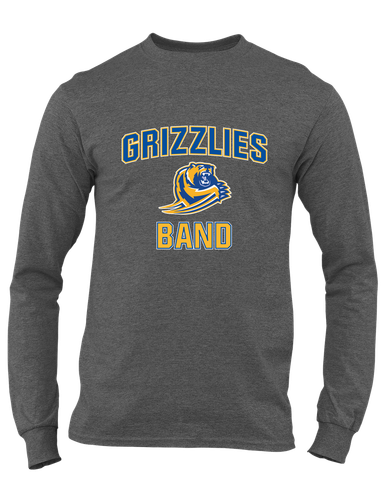 Jefferson Grizzlies Band # 1 Men's Premium LS T-Shirt