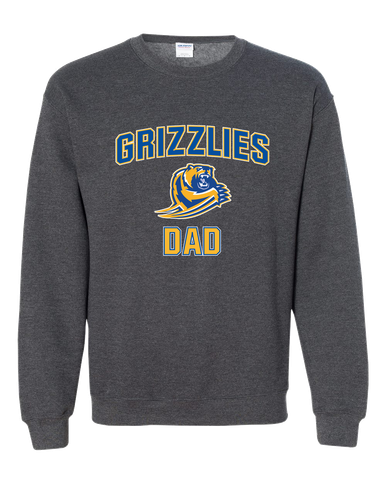 Jefferson Grizzlies Dad Men's Sweatshirt