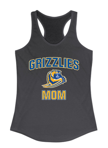 Jefferson Grizzlies Mom Women's Tank Top