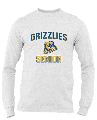 Jefferson Grizzlies Senior #1 Men's Premium LS T-Shirt