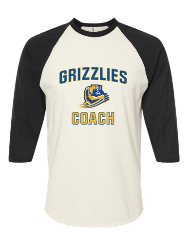 Jefferson Grizzlies Coach Women's Baseball T-Shirt