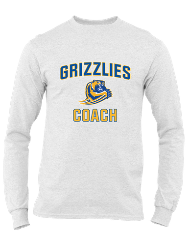 Jefferson Grizzlies Coach Men's LS T-Shirt