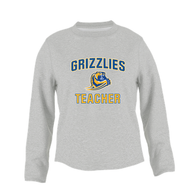 Jefferson Grizzlies Teacher Women's Sweatshirt