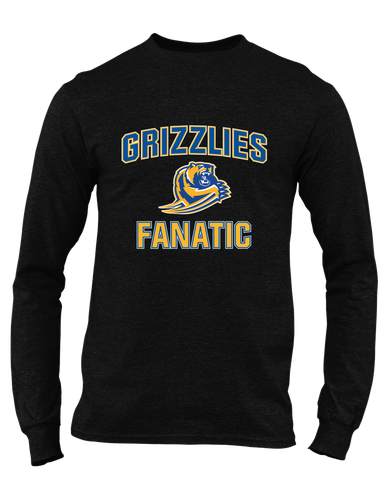 Jefferson Grizzlies Fanatic Men's LS T-Shirt