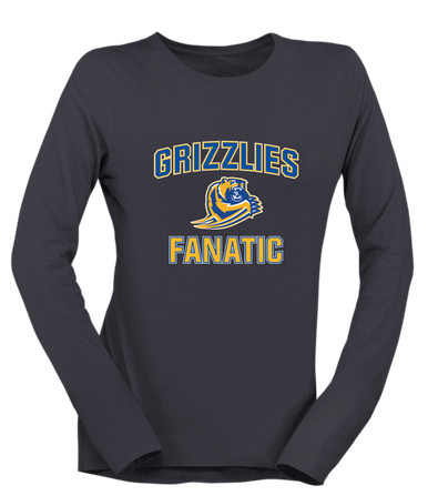 Jefferson Grizzlies Fanatic Women's Premium LS T-Shirt