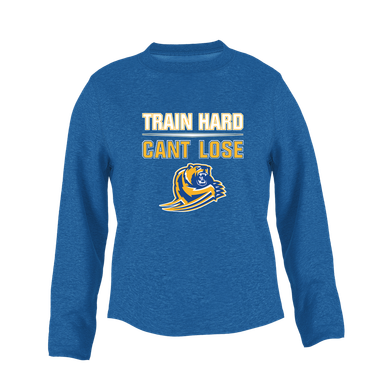 Jefferson Grizzlies Train Hard, Can't Lose Women's Sweatshirt