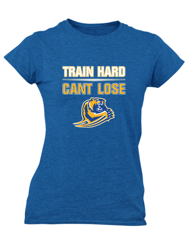 Jefferson Grizzlies Train Hard, Can't Lose Women's SS T-Shirt