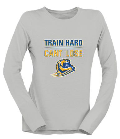 Jefferson Grizzlies Train Hard, Can't Lose Women's Premium LS T-Shirt