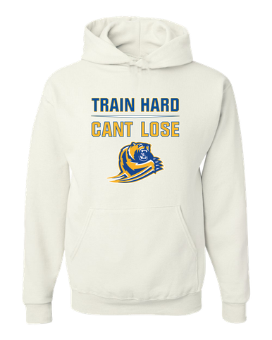 Jefferson Grizzlies Train Hard, Can't Lose Men's Premium Hoodie