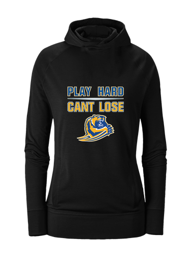 Jefferson Grizzlies Play Hard, Can't Lose Women's Hoodie