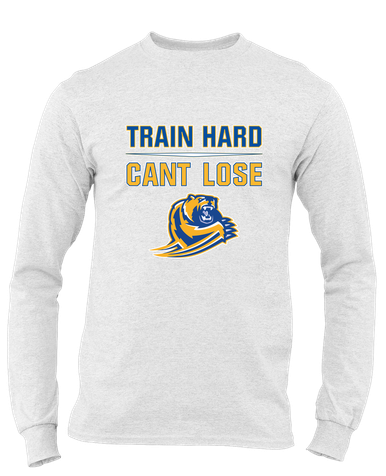 Jefferson Grizzlies Train Hard, Can't Lose Men's Premium LS T-Shirt