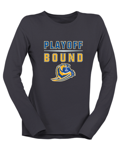 Jefferson Grizzlies Playoff Bound Women's LS T-Shirt