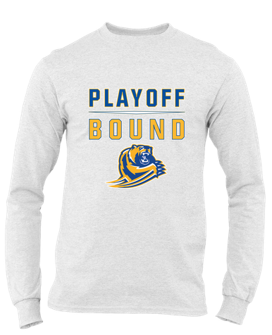 Jefferson Grizzlies Playoff Bound Men's LS T-Shirt