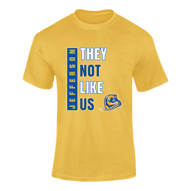 Jefferson Grizzlies They Not Like Us #1 Men's SS T-Shirt