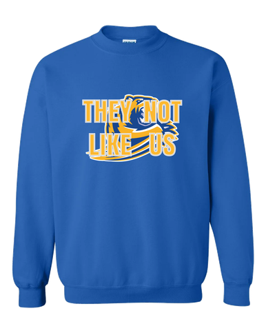 Jefferson Grizzlies They Not Like Us #2 Men's Sweatshirt