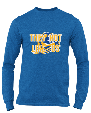 Jefferson Grizzlies They Not Like Us #2 Men's LS T-Shirt