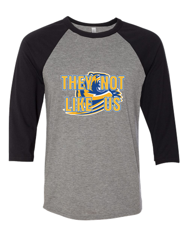 Jefferson Grizzlies They Not Like Us #2 Men's Baseball T-Shirt
