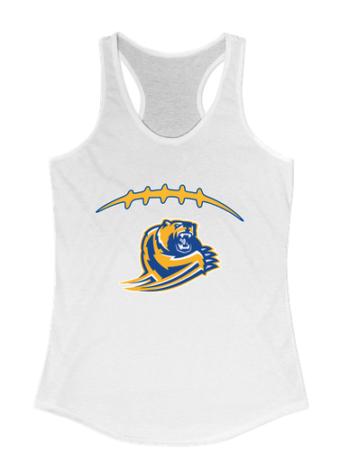 Jefferson Grizzlies Football #2 Women's Tank Top