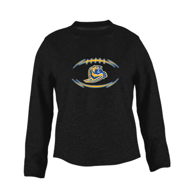 Jefferson Grizzlies Football #3 Women's Sweatshirt